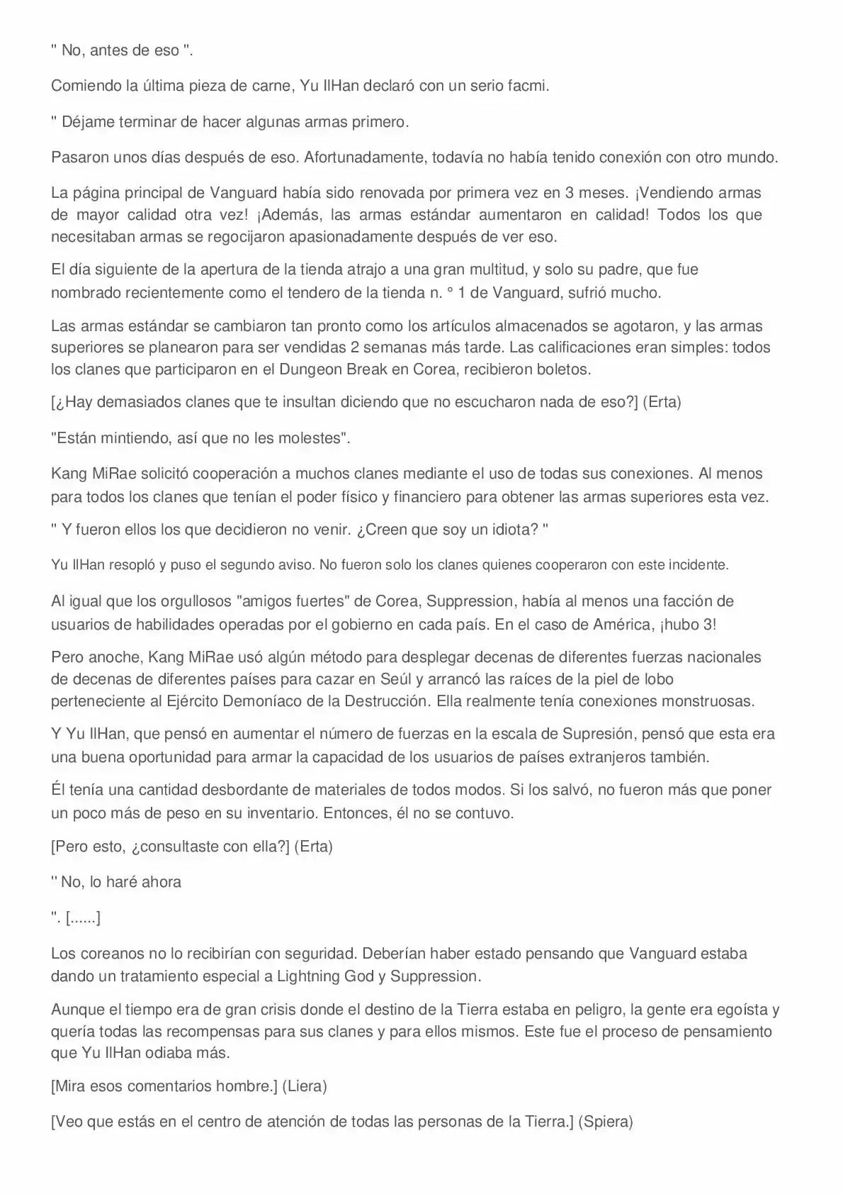 Everyone Else Is A Returnee (Novela) - Capítulo 119 - Página 3 - LectorTMOo