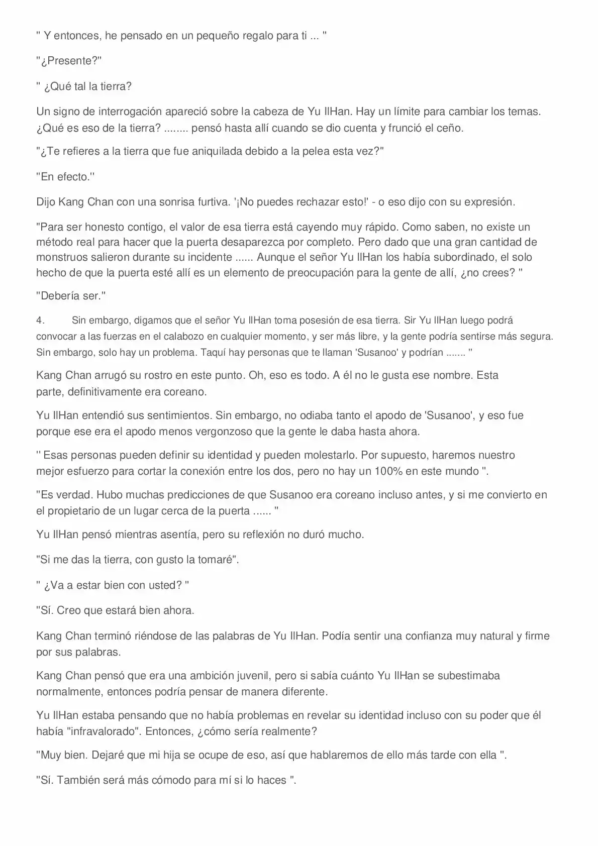 Everyone Else Is A Returnee (Novela) - Capítulo 120 - Página 4 - LectorTMOo