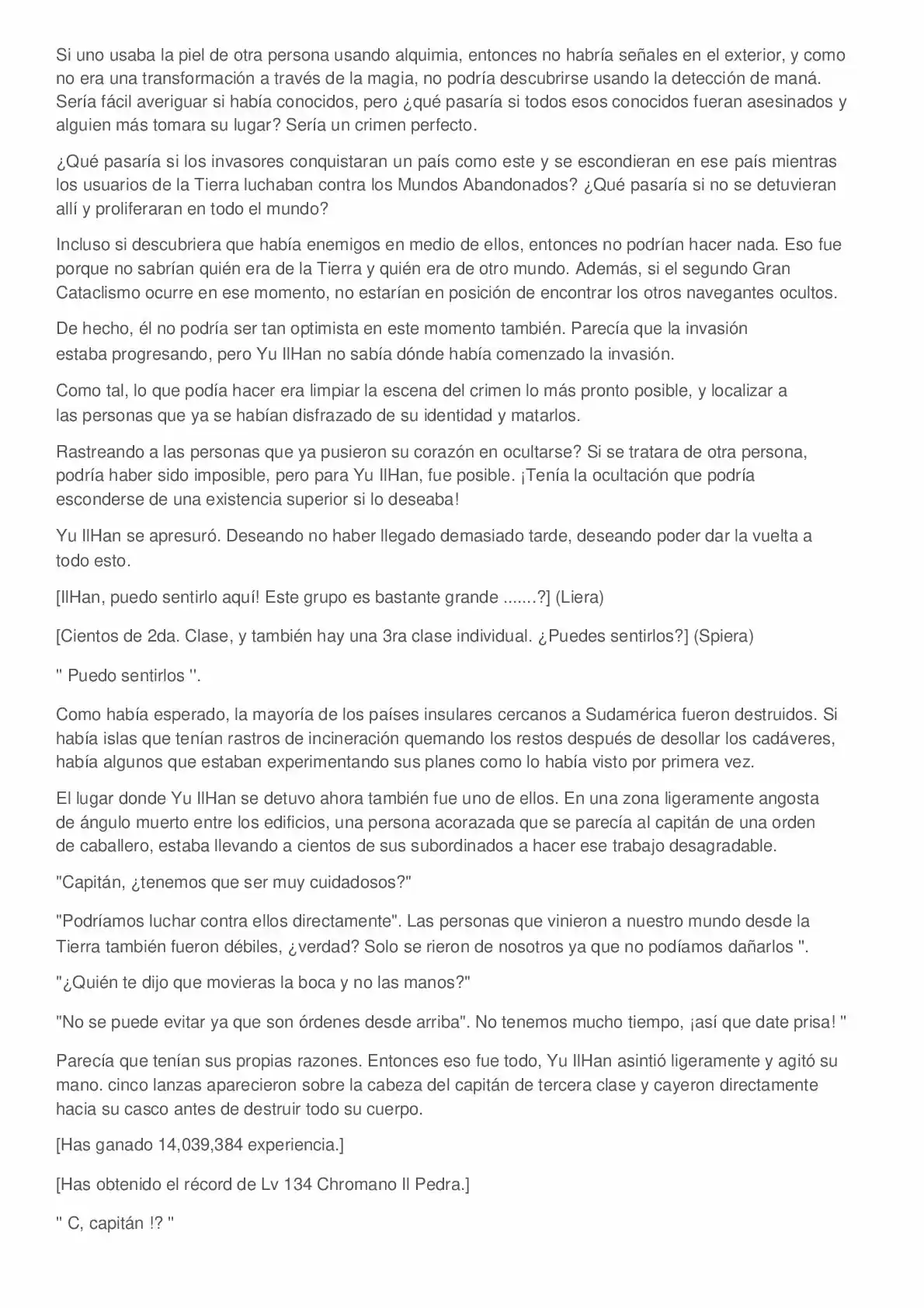 Everyone Else Is A Returnee (Novela) - Capítulo 128 - Página 3 - LectorTMOo