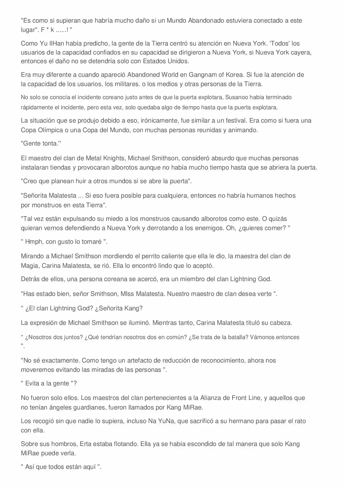Everyone Else Is A Returnee (Novela) - Capítulo 128 - Página 5 - LectorTMOo
