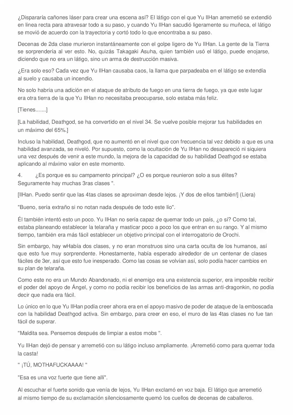 Everyone Else Is A Returnee (Novela) - Capítulo 131 - Página 4 - LectorTMOo