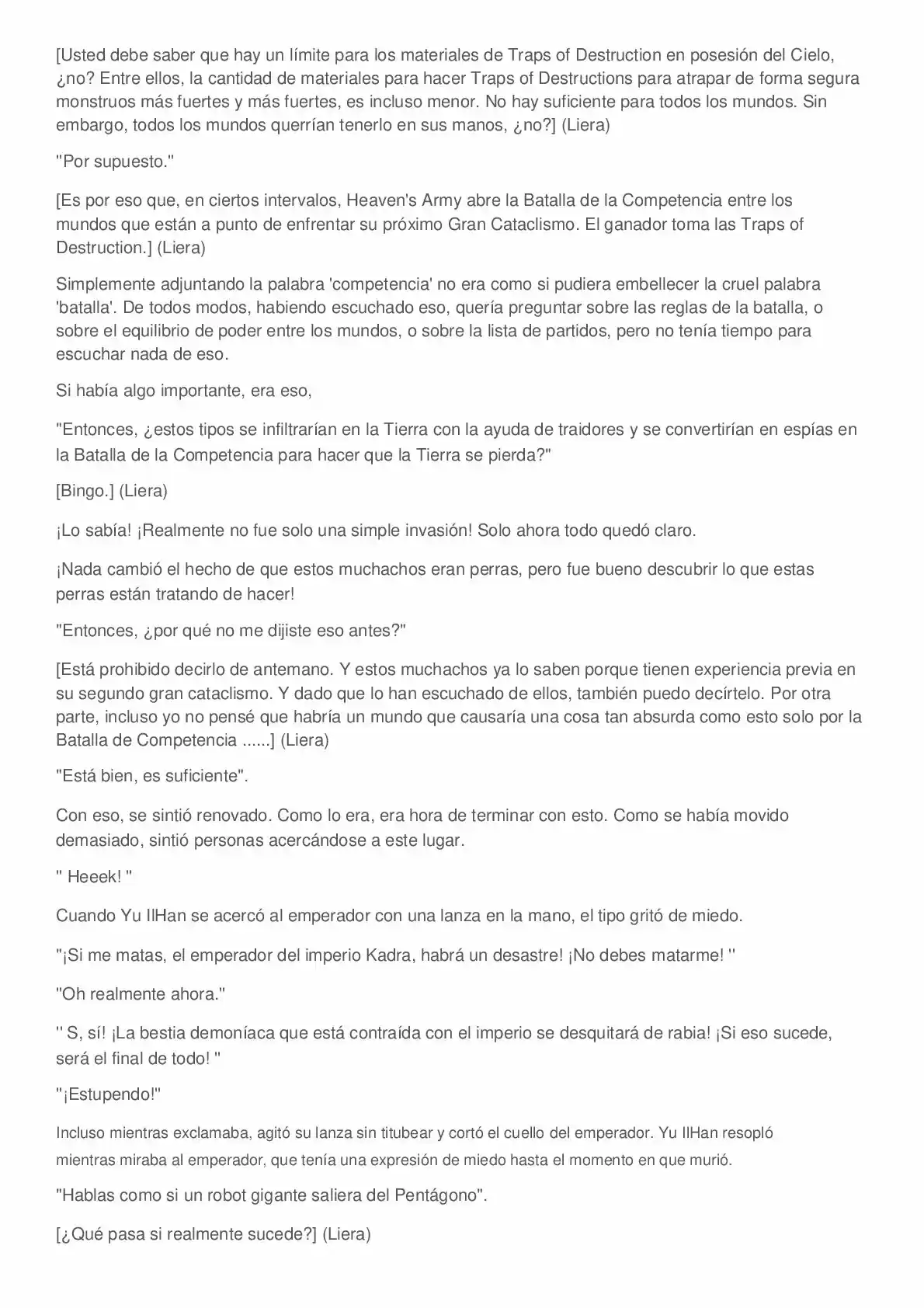 Everyone Else Is A Returnee (Novela) - Capítulo 134 - Página 5 - LectorTMOo