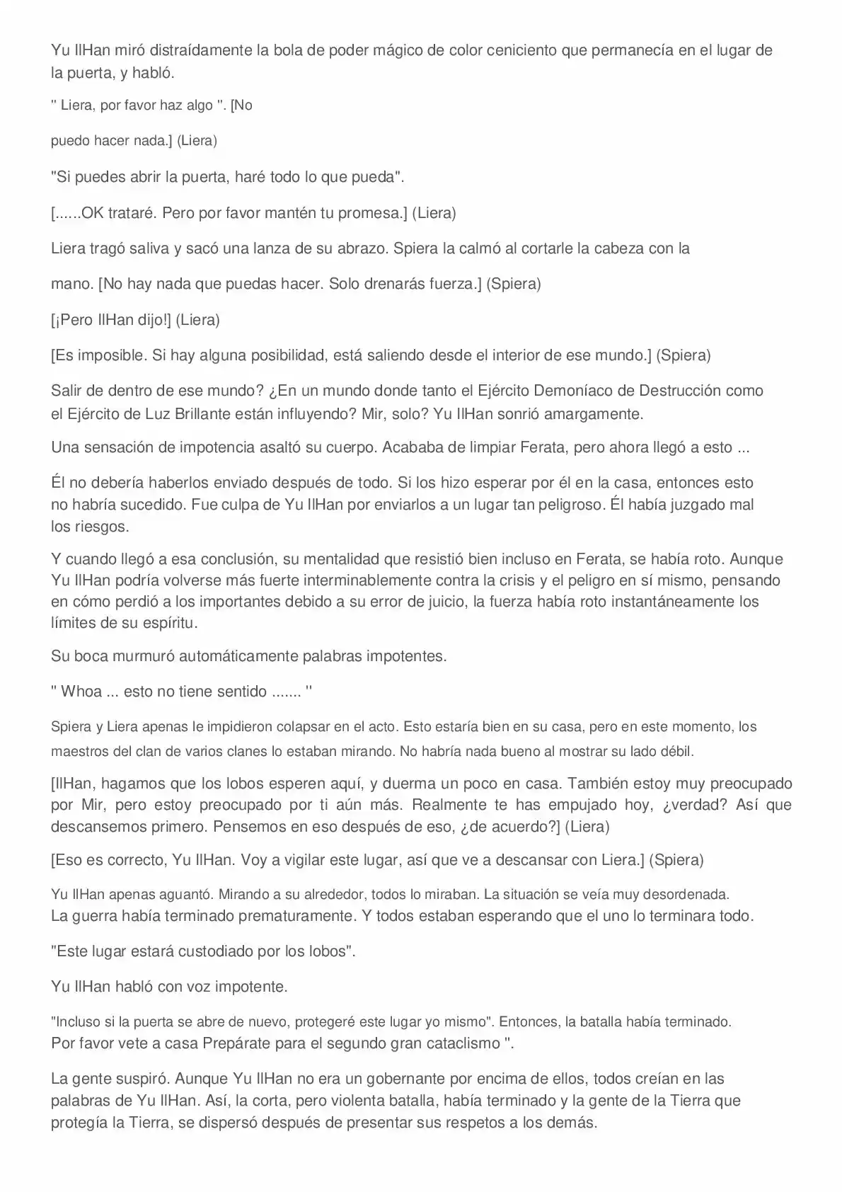 Everyone Else Is A Returnee (Novela) - Capítulo 138 - Página 6 - LectorTMOo