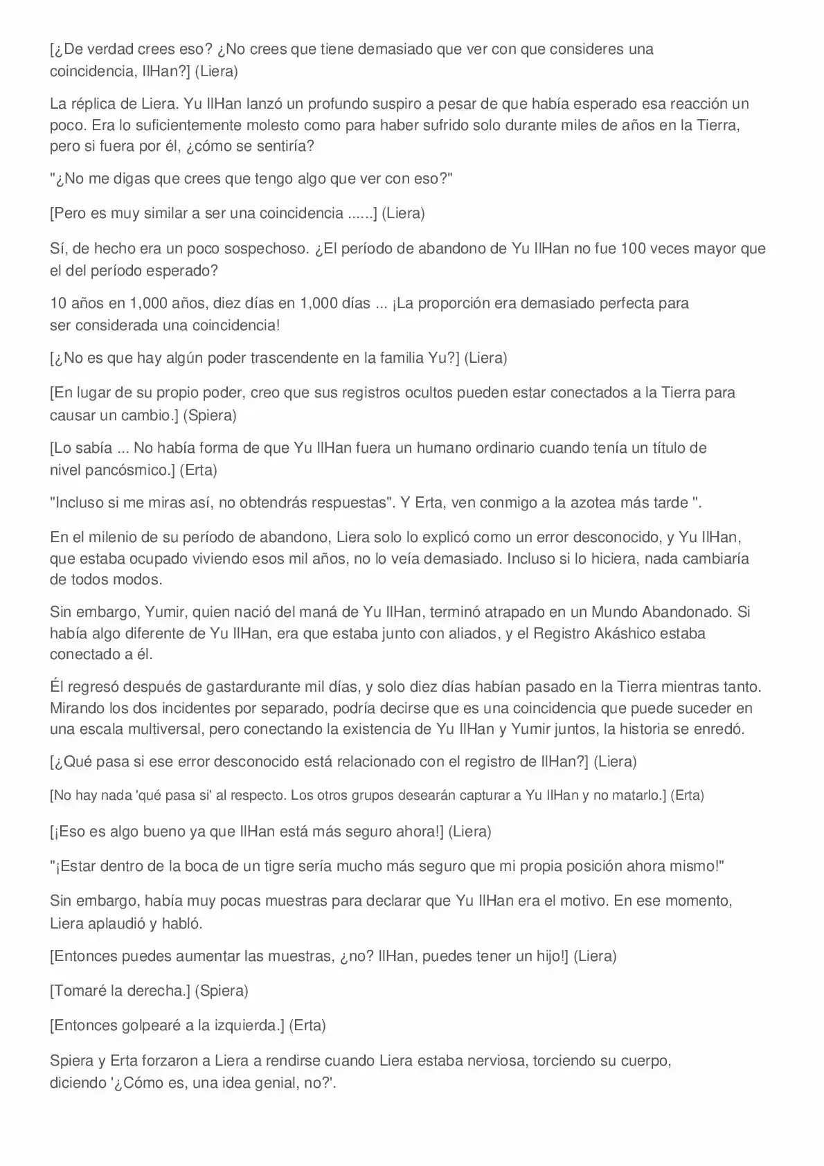 Everyone Else Is A Returnee (Novela) - Capítulo 142 - Página 4 - LectorTMOo