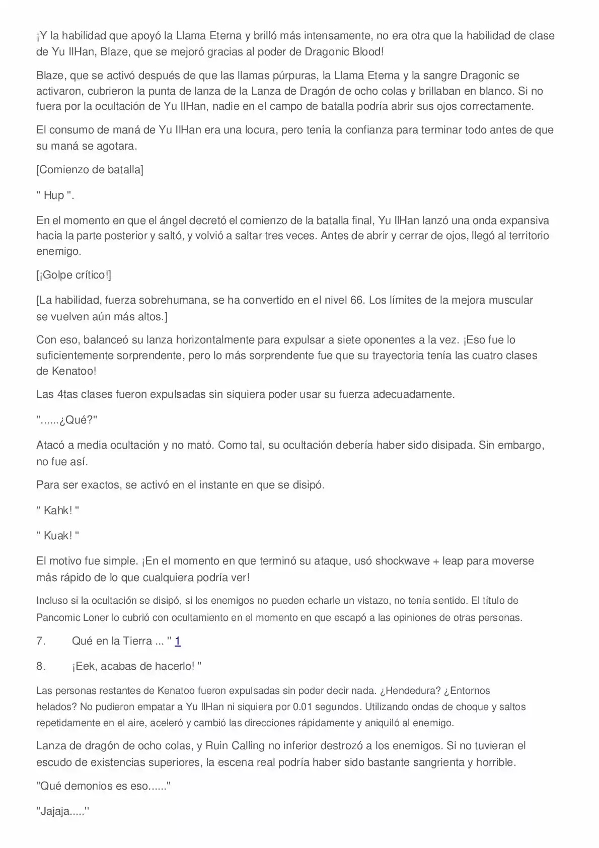 Everyone Else Is A Returnee (Novela) - Capítulo 146 - Página 7 - LectorTMOo