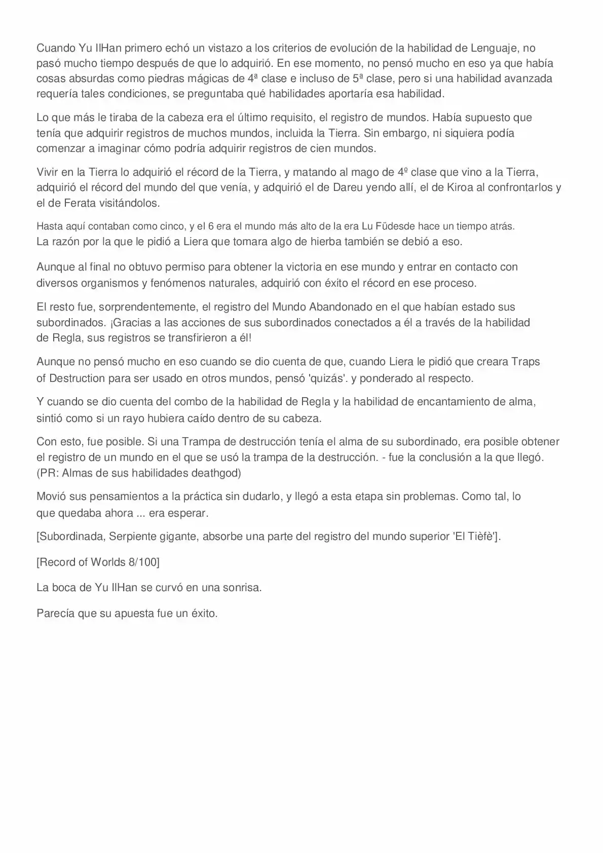 Everyone Else Is A Returnee (Novela) - Capítulo 148 - Página 5 - LectorTMOo