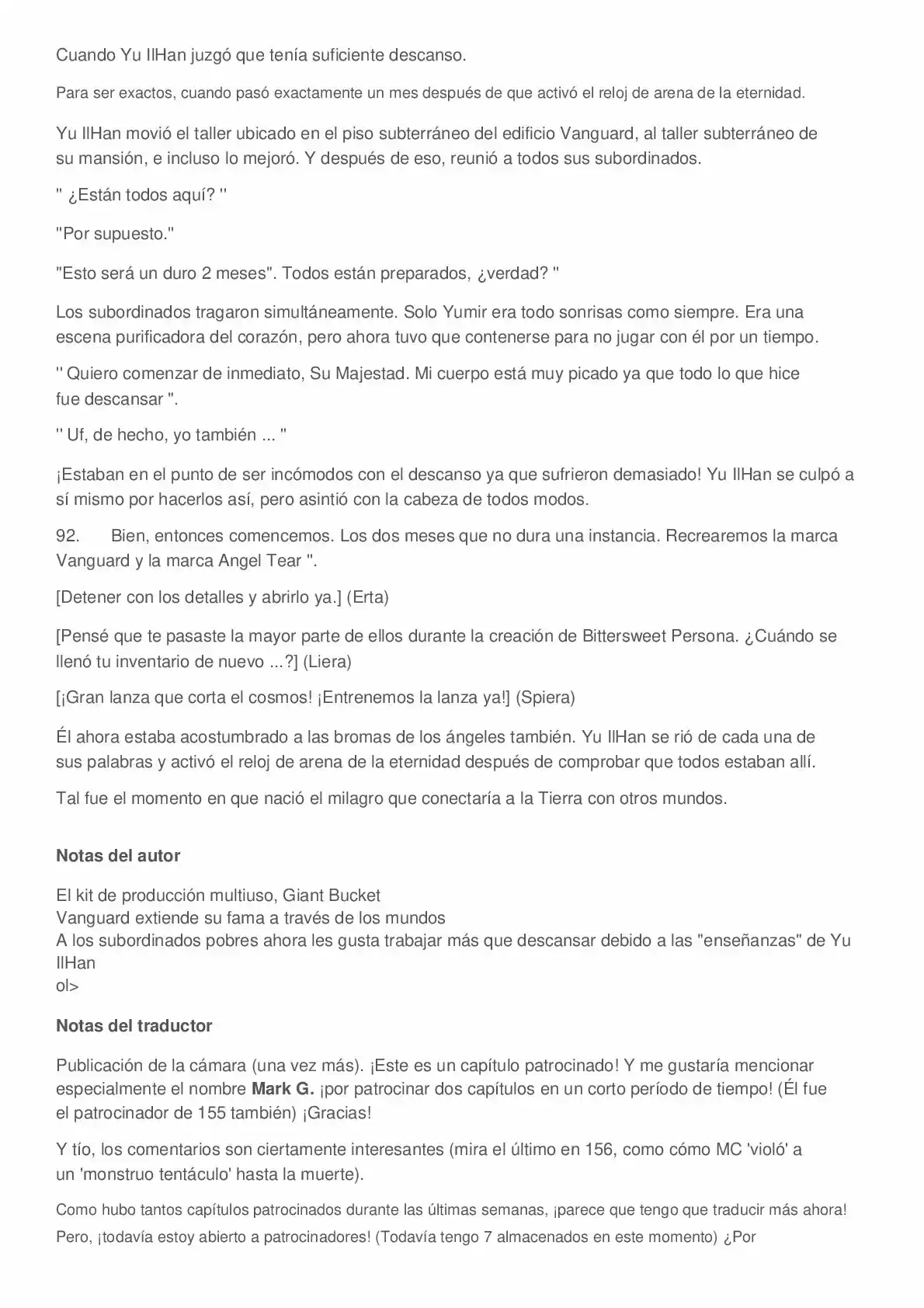 Everyone Else Is A Returnee (Novela) - Capítulo 158 - Página 6 - LectorTMOo