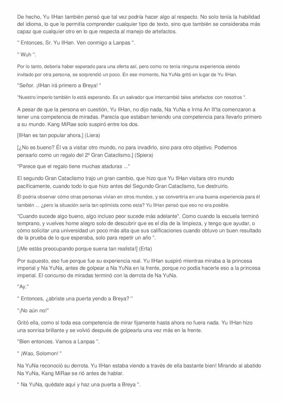 Everyone Else Is A Returnee (Novela) - Capítulo 164 - Página 4 - LectorTMOo