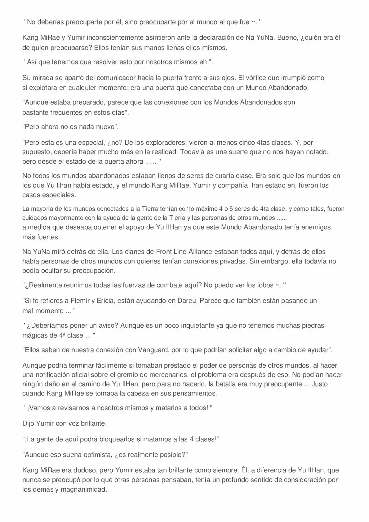 Everyone Else Is A Returnee (Novela) - Capítulo 175 - Página 5 - LectorTMOo