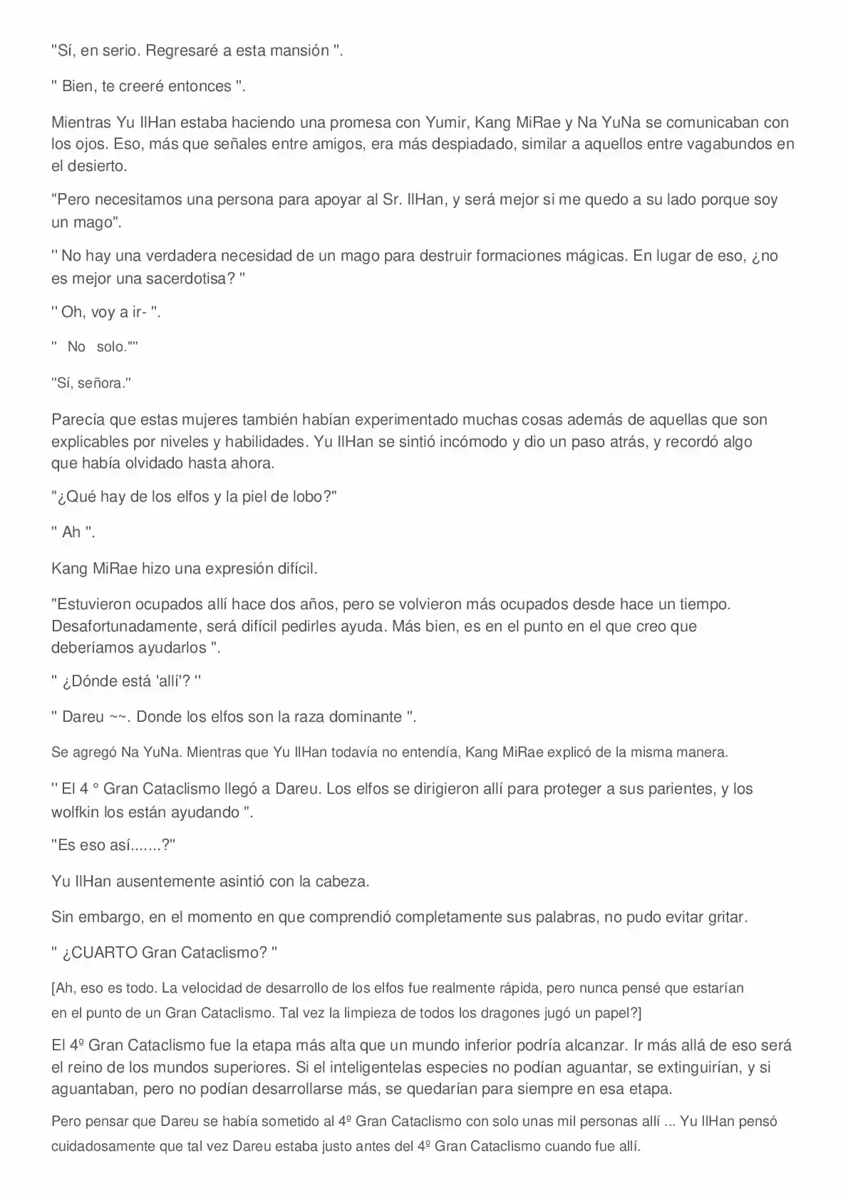 Everyone Else Is A Returnee (Novela) - Capítulo 183 - Página 4 - LectorTMOo