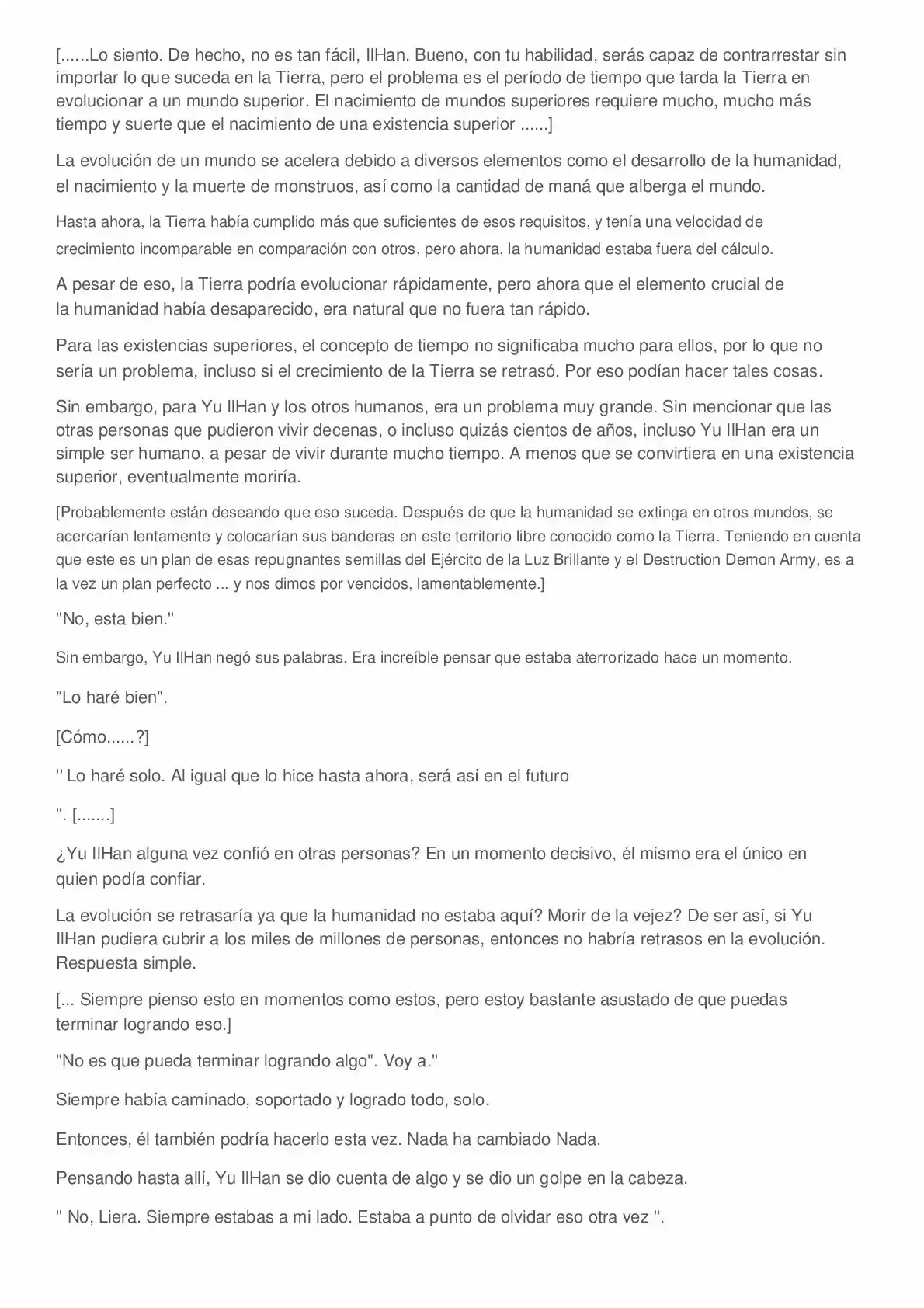 Everyone Else Is A Returnee (Novela) - Capítulo 190 - Página 4 - LectorTMOo