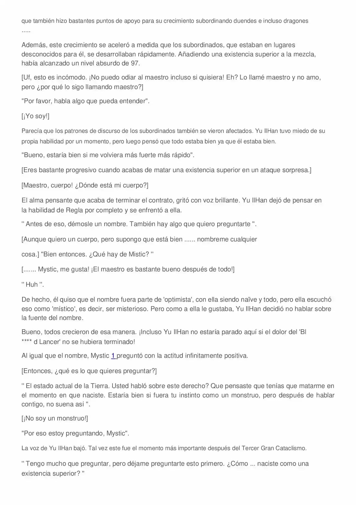 Everyone Else Is A Returnee (Novela) - Capítulo 205 - Página 5 - LectorTMOo