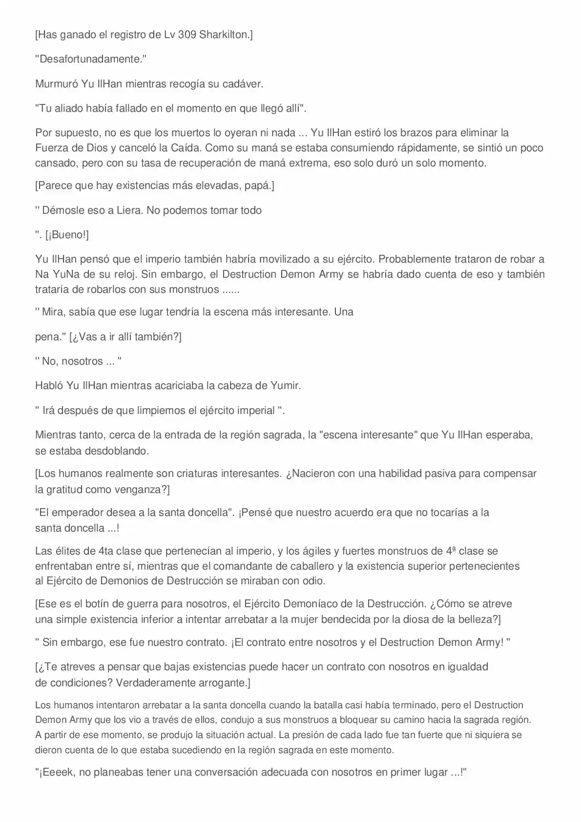 Everyone Else Is A Returnee (Novela) - Capítulo 225 - Página 5 - LectorTMOo
