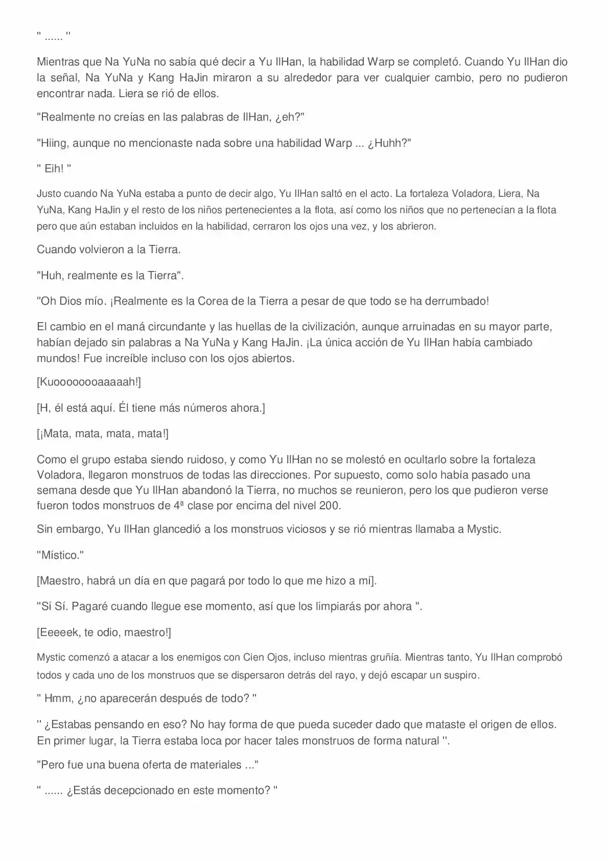 Everyone Else Is A Returnee (Novela) - Capítulo 227 - Página 4 - LectorTMOo