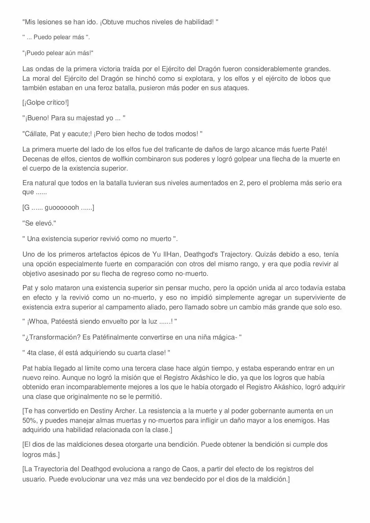 Everyone Else Is A Returnee (Novela) - Capítulo 240 - Página 6 - LectorTMOo