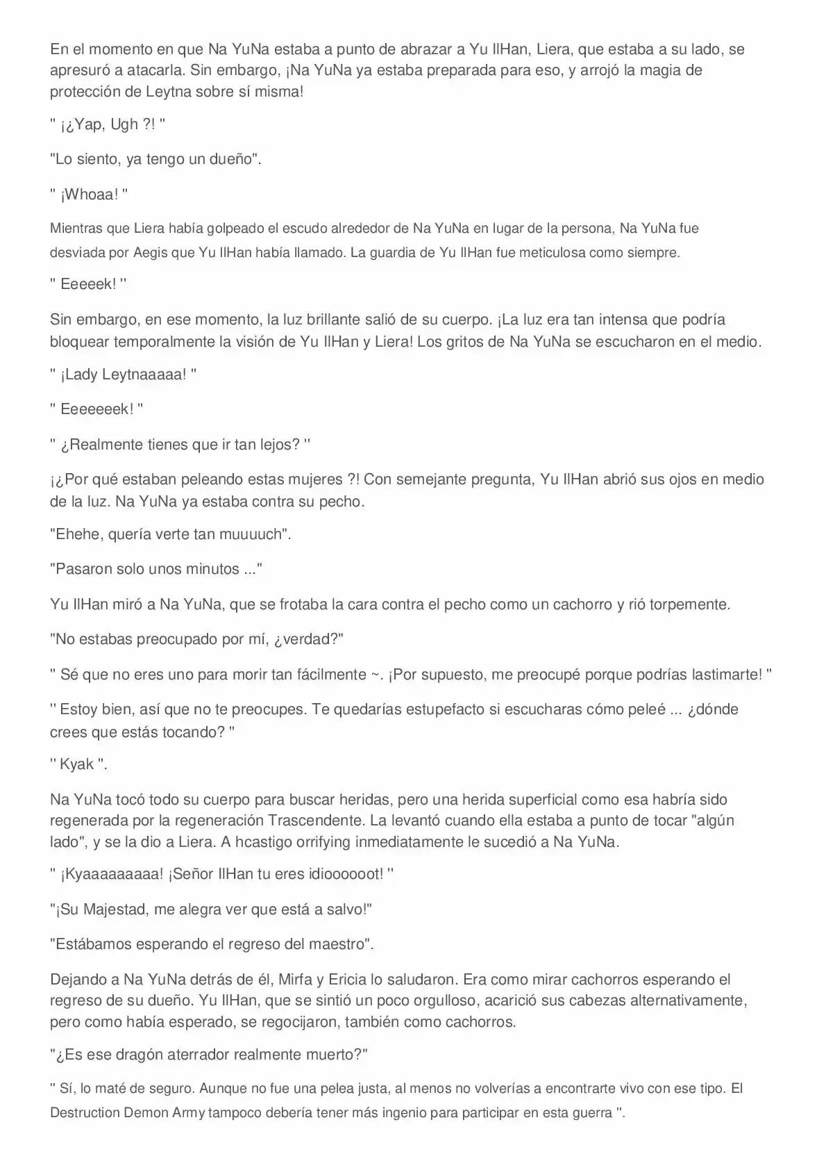 Everyone Else Is A Returnee (Novela) - Capítulo 247 - Página 4 - LectorTMOo