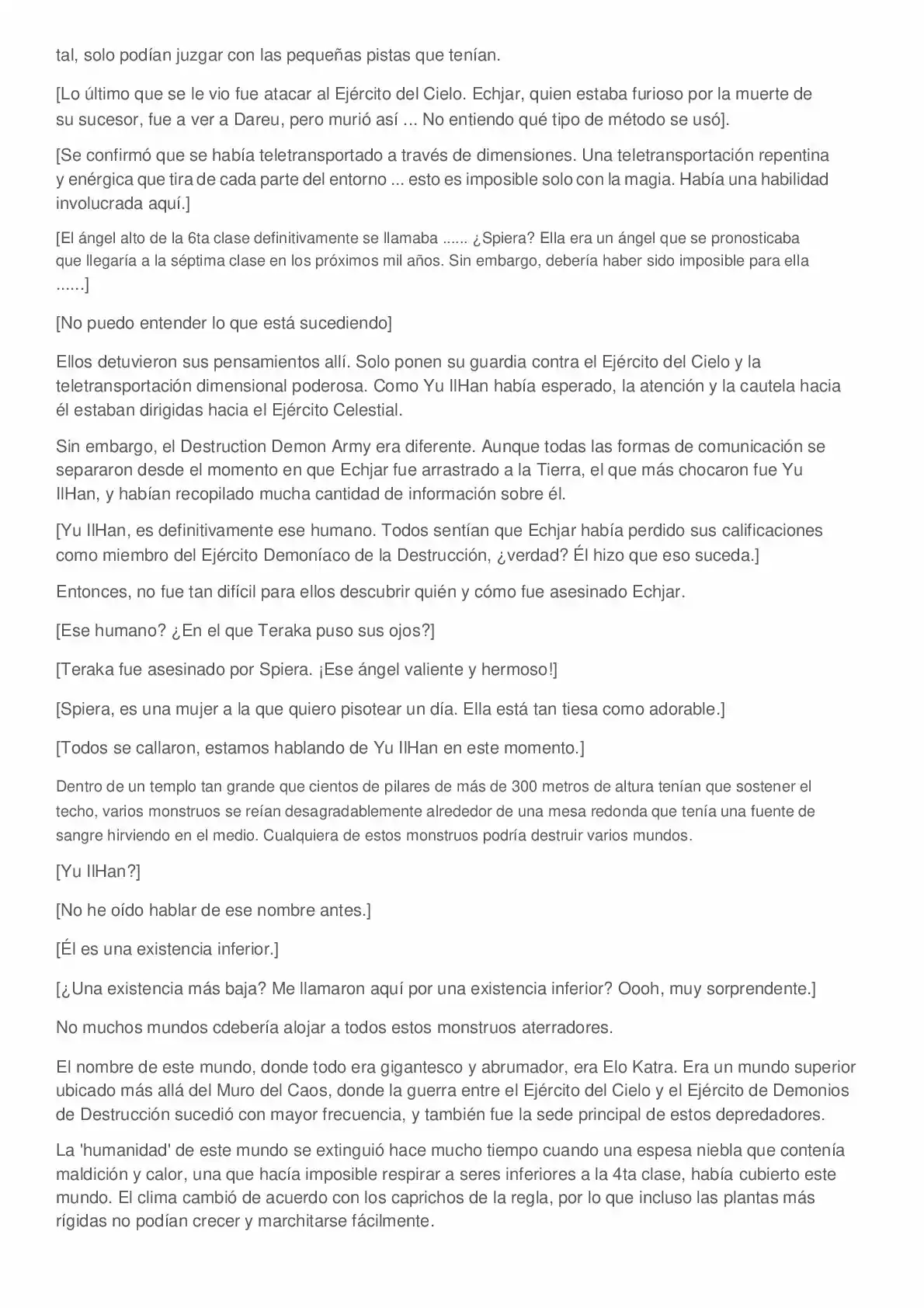Everyone Else Is A Returnee (Novela) - Capítulo 248 - Página 4 - LectorTMOo