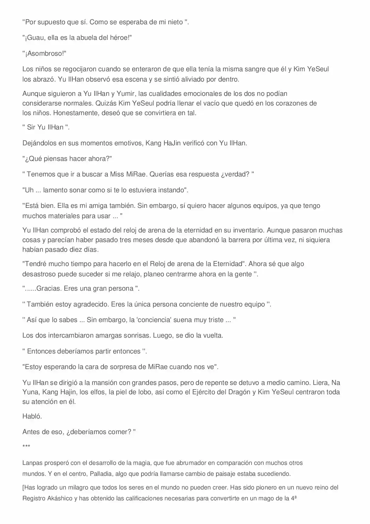 Everyone Else Is A Returnee (Novela) - Capítulo 260 - Página 5 - LectorTMOo