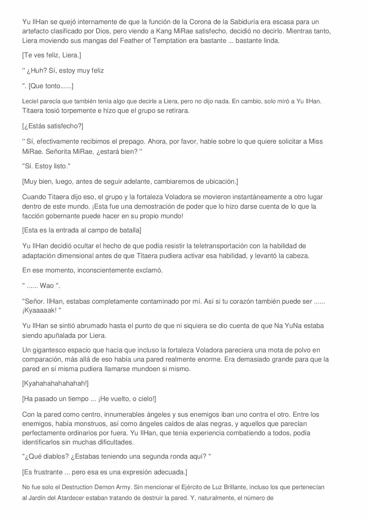 Everyone Else Is A Returnee (Novela) - Capítulo 264 - Página 4 - LectorTMOo