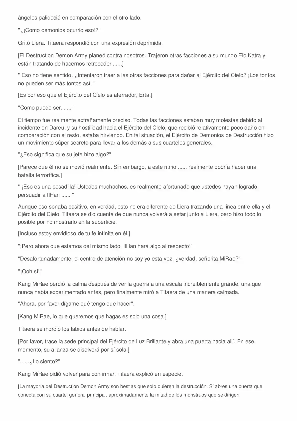 Everyone Else Is A Returnee (Novela) - Capítulo 264 - Página 5 - LectorTMOo