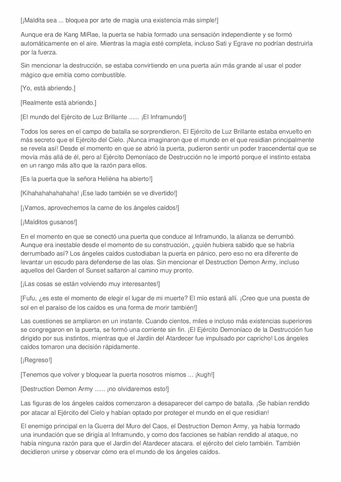 Everyone Else Is A Returnee (Novela) - Capítulo 267 - Página 4 - LectorTMOo