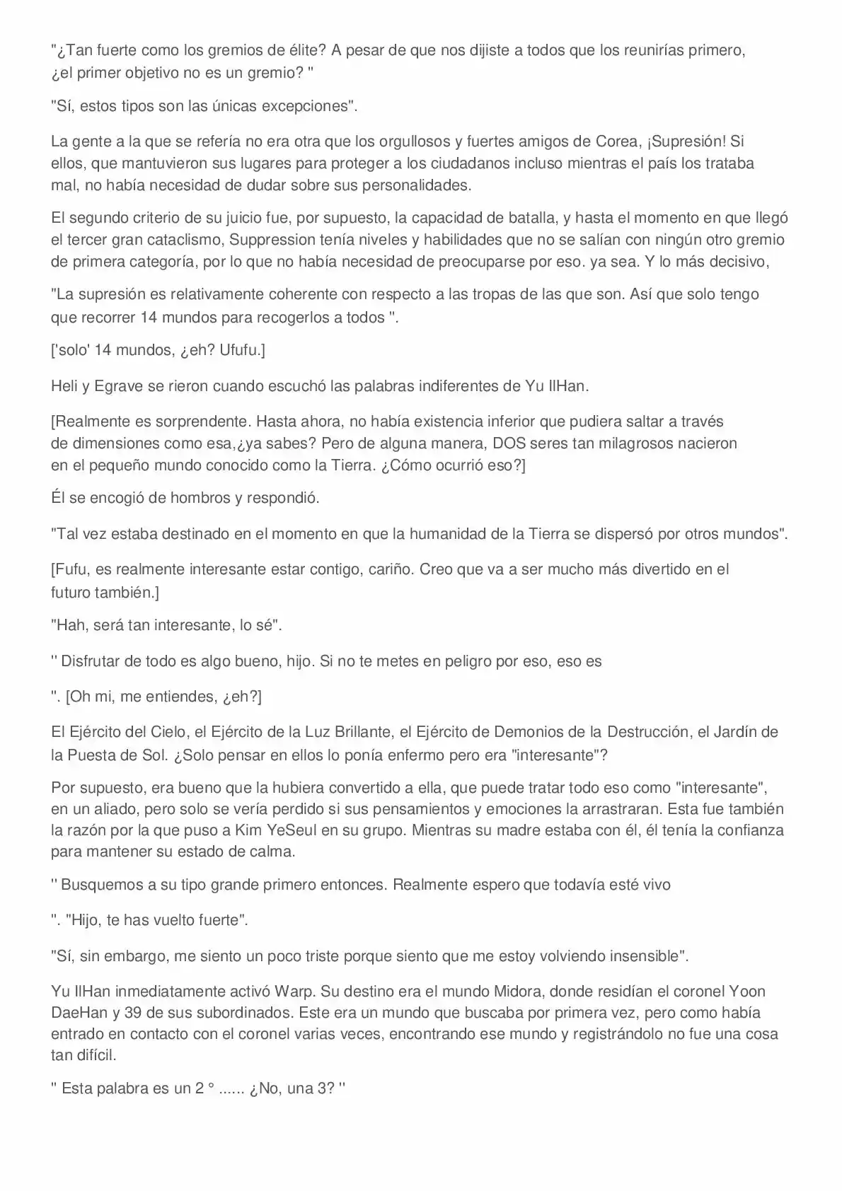 Everyone Else Is A Returnee (Novela) - Capítulo 269 - Página 4 - LectorTMOo