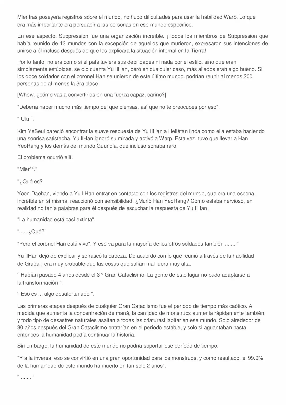 Everyone Else Is A Returnee (Novela) - Capítulo 270 - Página 2 - LectorTMOo