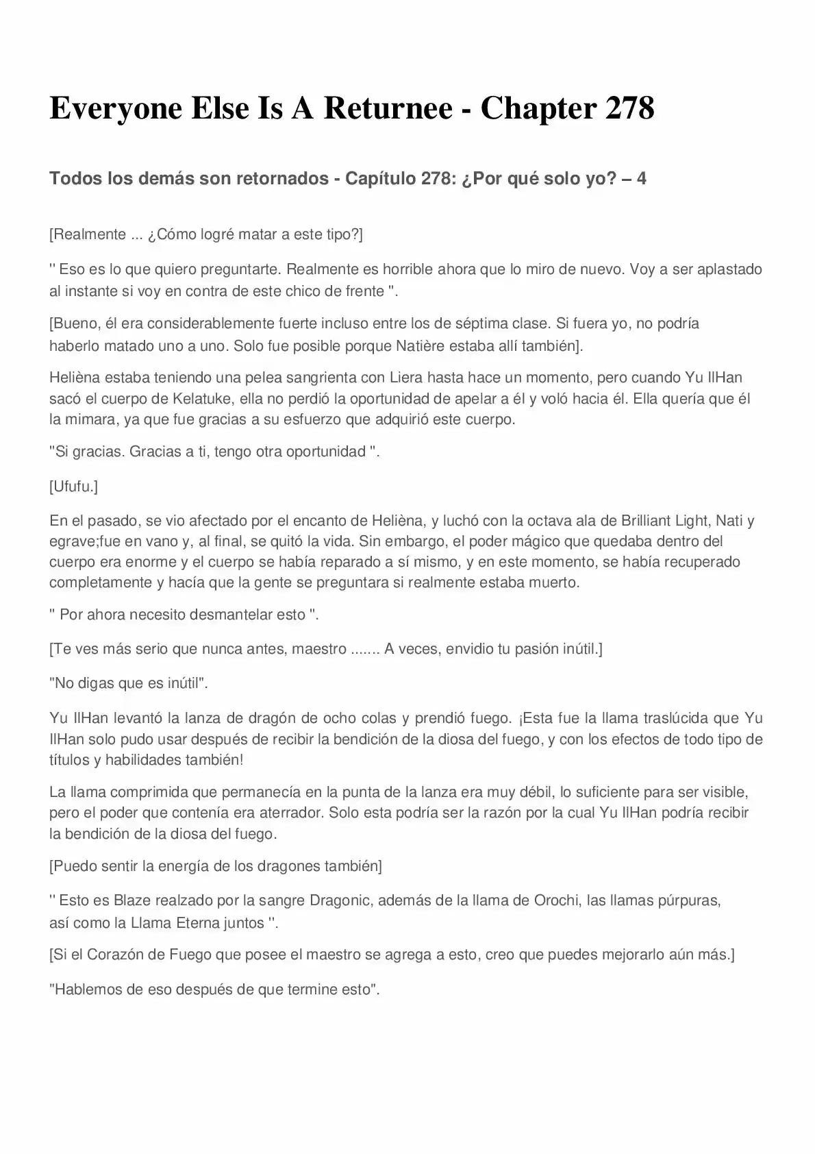 Everyone Else Is A Returnee (Novela) - Capítulo 278 - Página 2 - LectorTMOo
