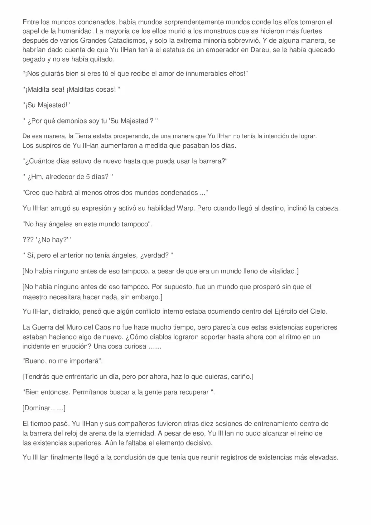Everyone Else Is A Returnee (Novela) - Capítulo 282 - Página 6 - LectorTMOo