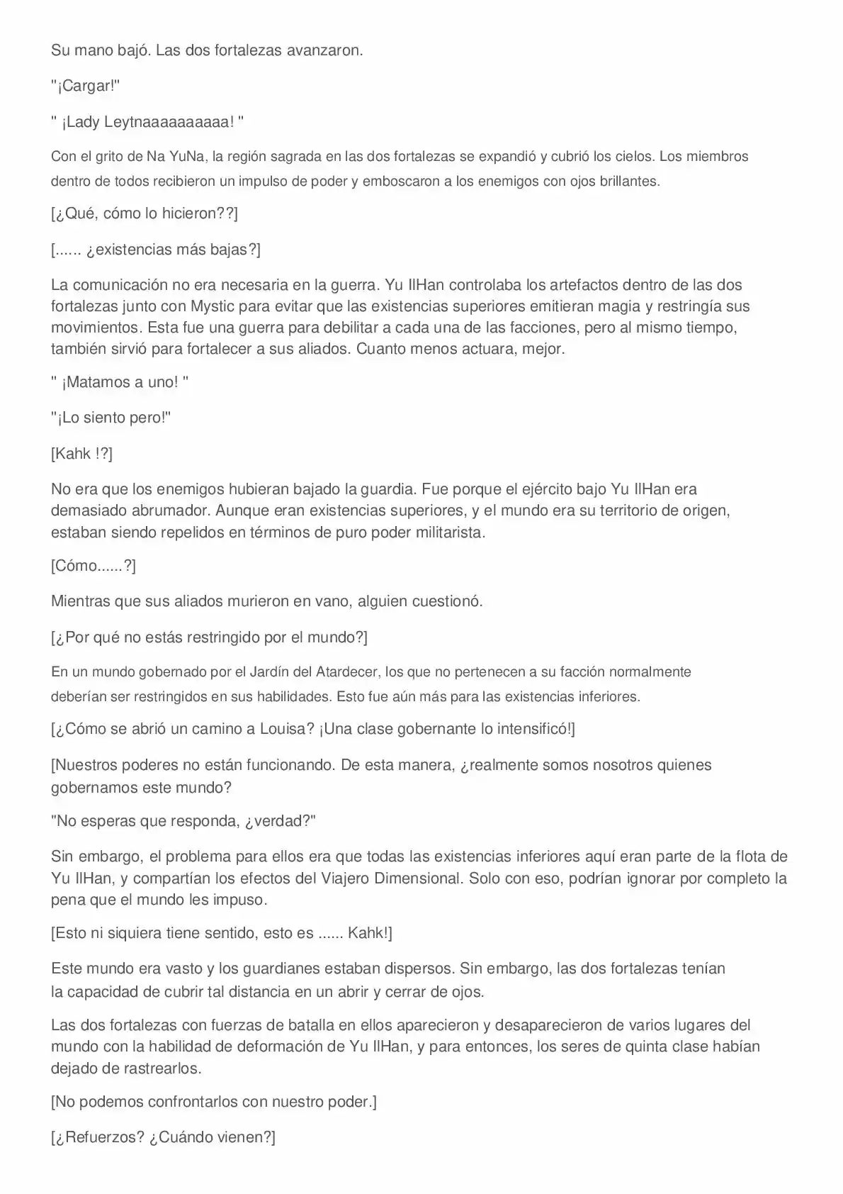 Everyone Else Is A Returnee (Novela) - Capítulo 285 - Página 3 - LectorTMOo
