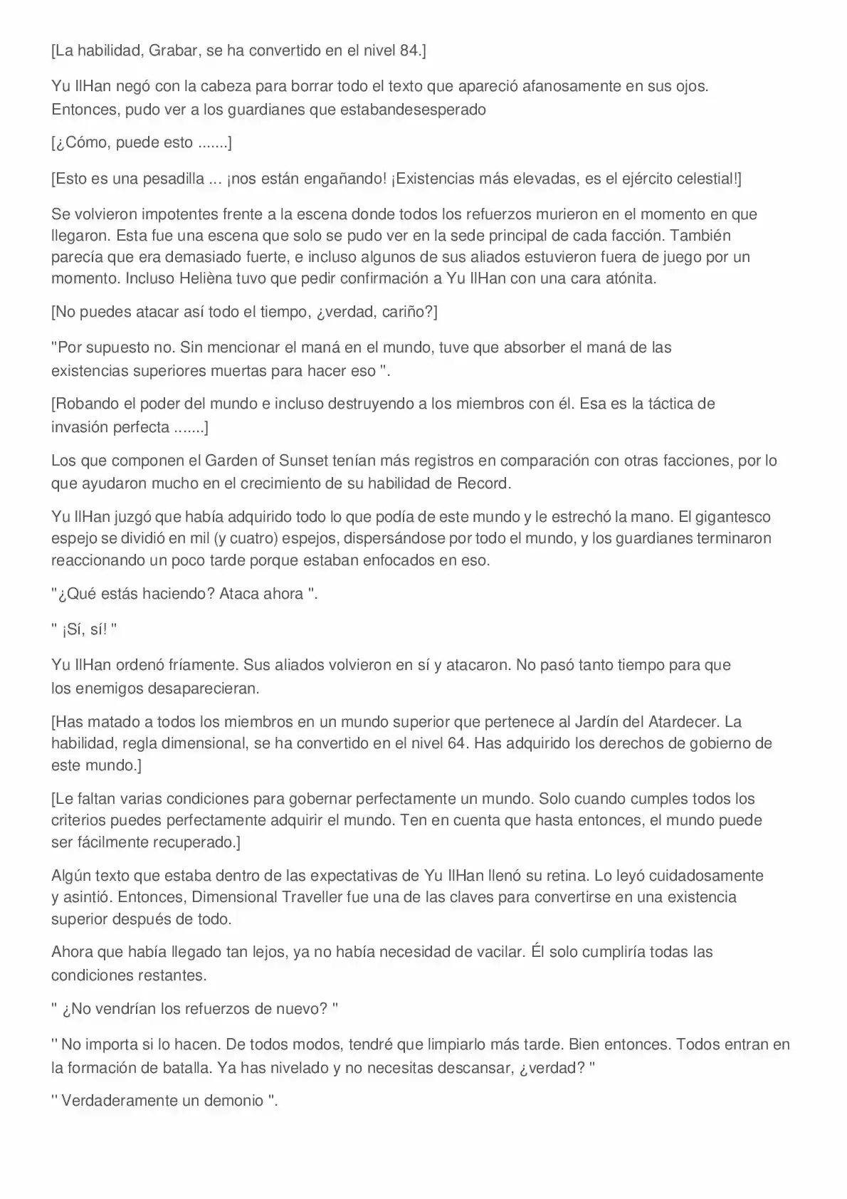 Everyone Else Is A Returnee (Novela) - Capítulo 285 - Página 9 - LectorTMOo