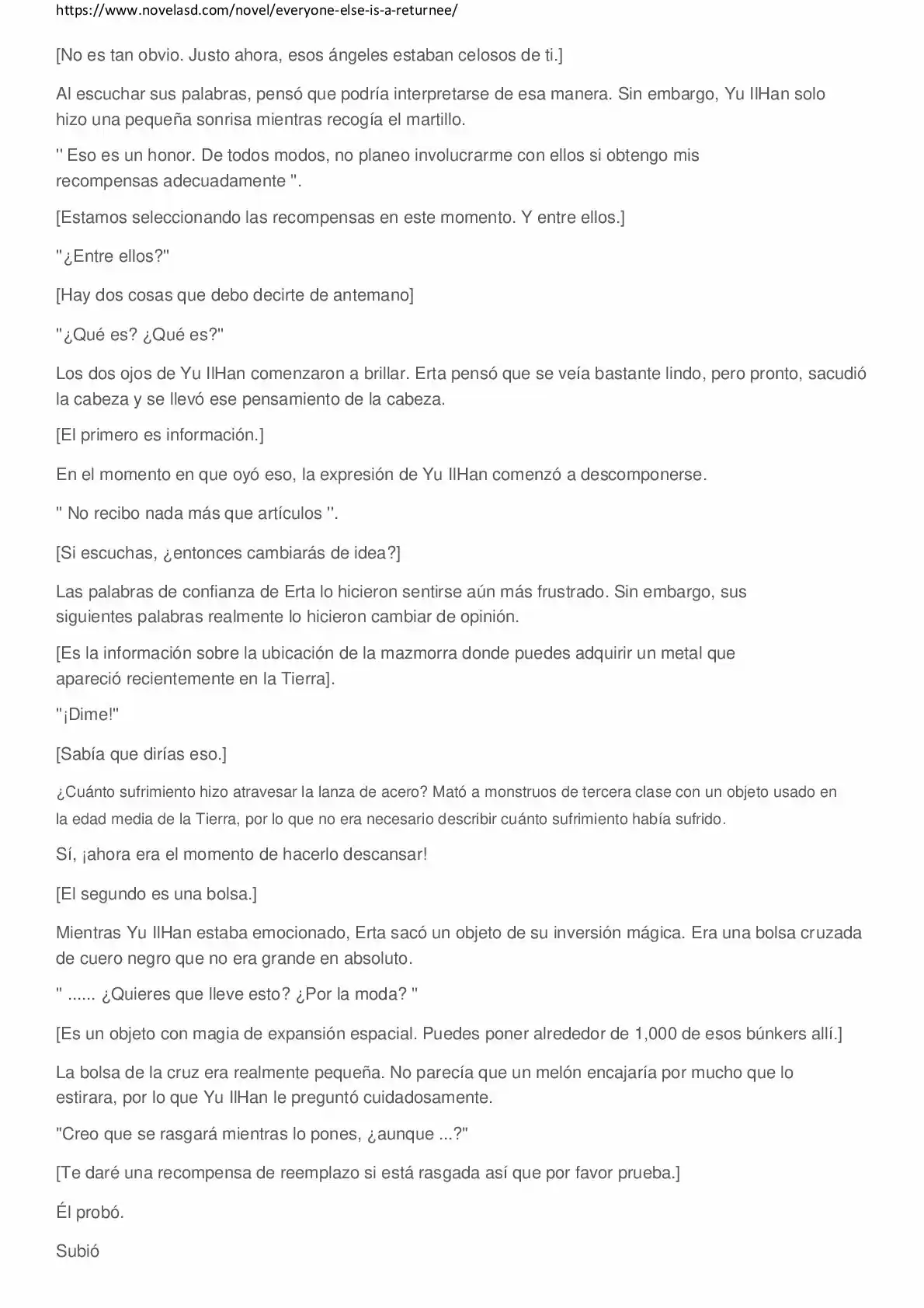 Everyone Else Is A Returnee (Novela) - Capítulo 29 - Página 3 - LectorTMOo