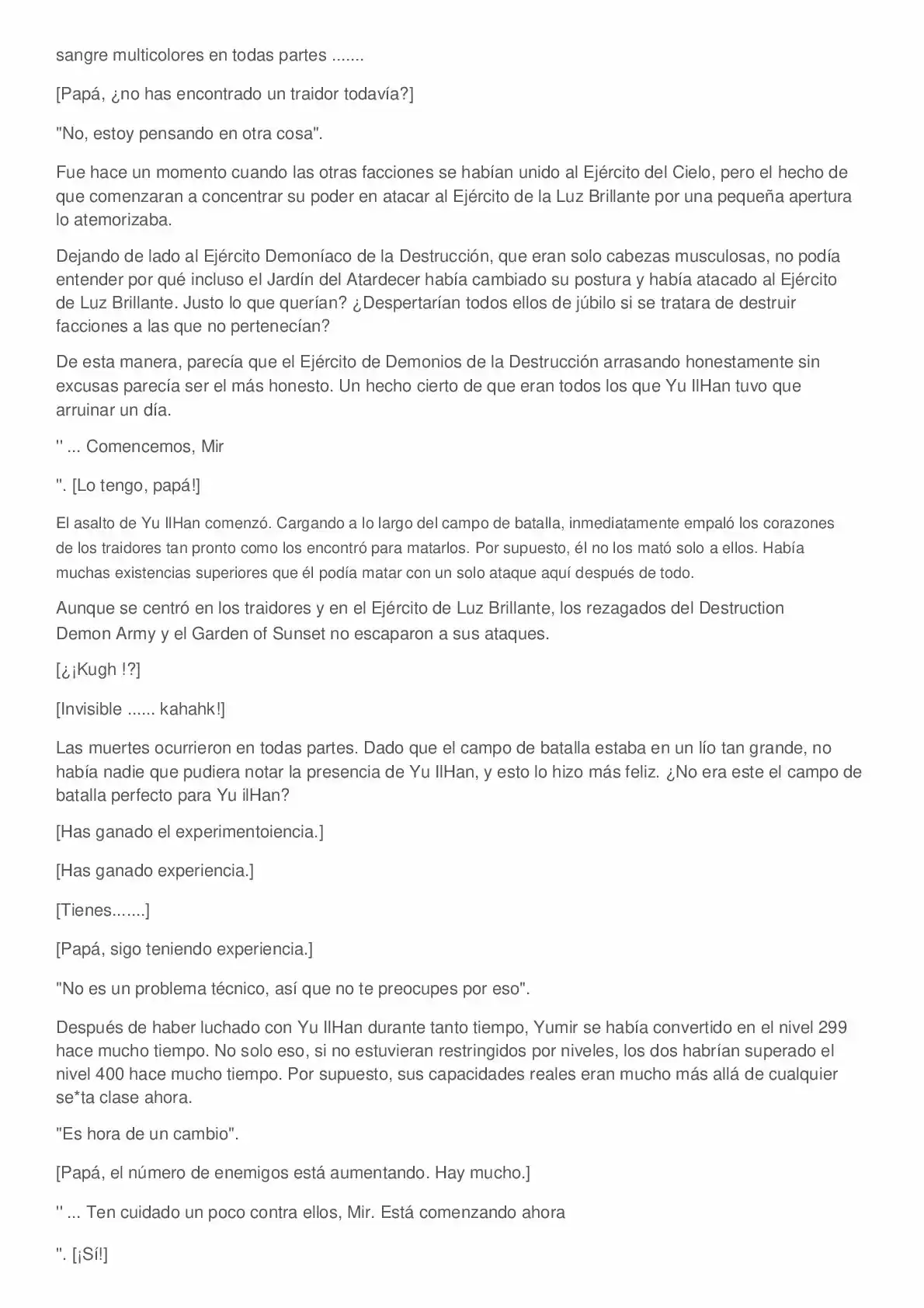 Everyone Else Is A Returnee (Novela) - Capítulo 293 - Página 5 - LectorTMOo
