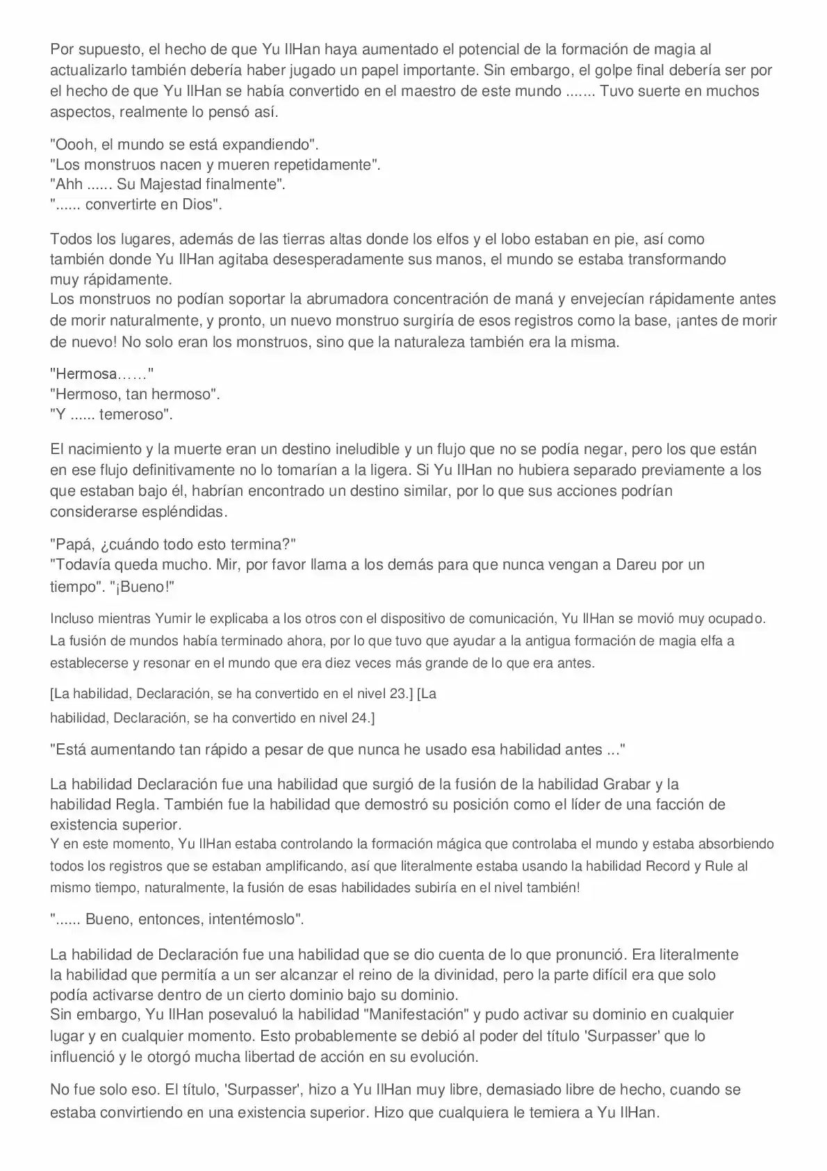 Everyone Else Is A Returnee (Novela) - Capítulo 299 - Página 4 - LectorTMOo