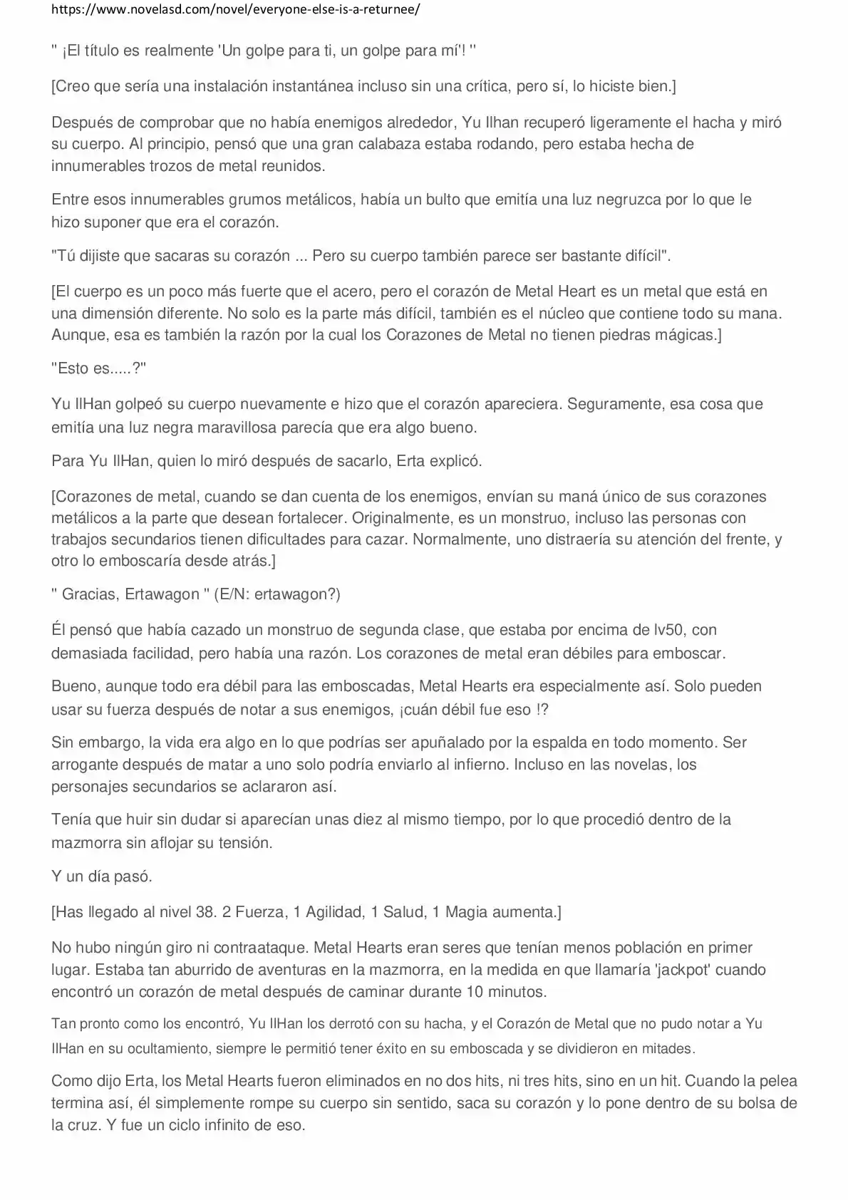 Everyone Else Is A Returnee (Novela) - Capítulo 30 - Página 3 - LectorTMOo
