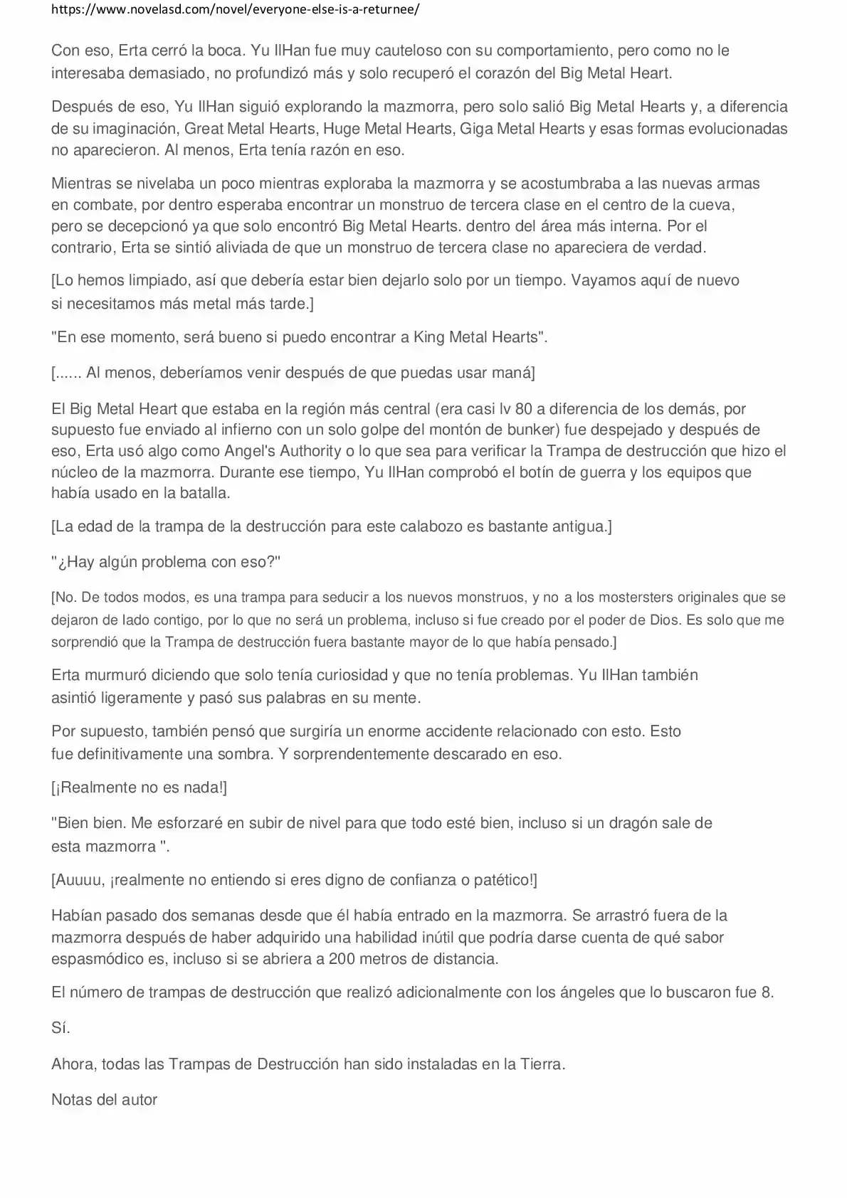 Everyone Else Is A Returnee (Novela) - Capítulo 31 - Página 5 - LectorTMOo