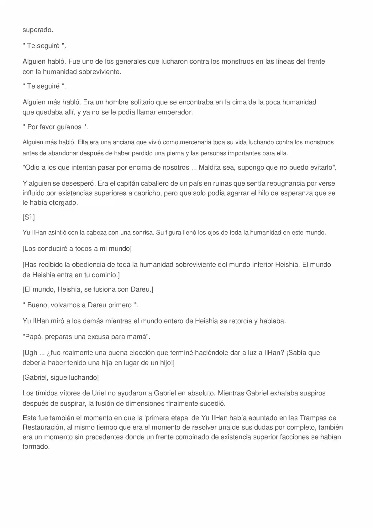 Everyone Else Is A Returnee (Novela) - Capítulo 319 - Página 5 - LectorTMOo