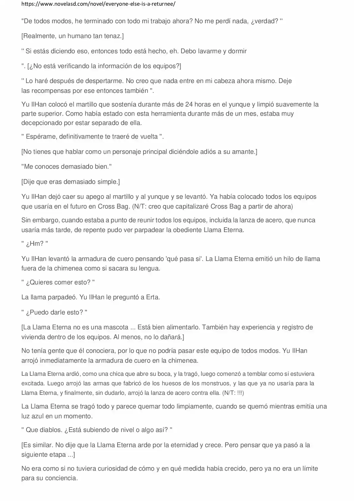 Everyone Else Is A Returnee (Novela) - Capítulo 32 - Página 3 - LectorTMOo