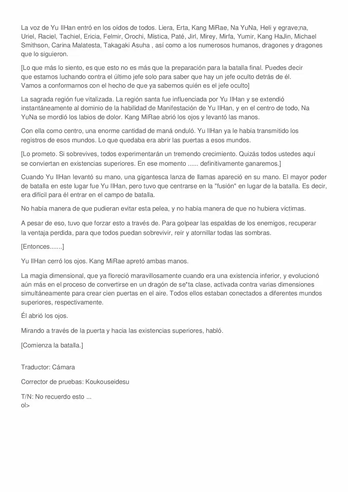 Everyone Else Is A Returnee (Novela) - Capítulo 325 - Página 5 - LectorTMOo