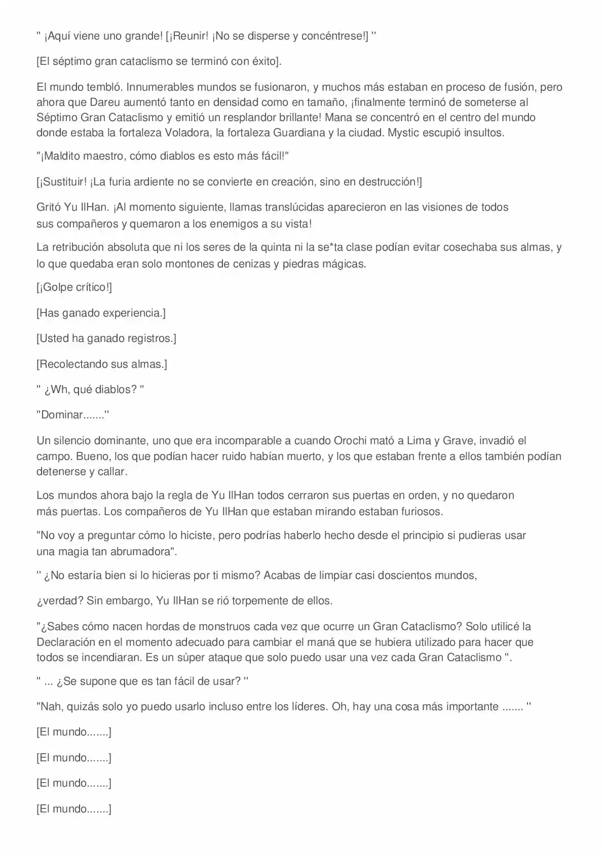 Everyone Else Is A Returnee (Novela) - Capítulo 327 - Página 3 - LectorTMOo