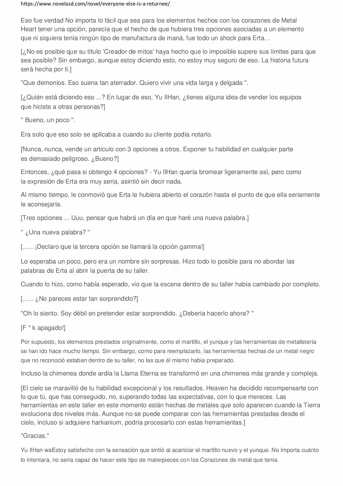 Everyone Else Is A Returnee (Novela) - Capítulo 33 - Página 2 - LectorTMOo
