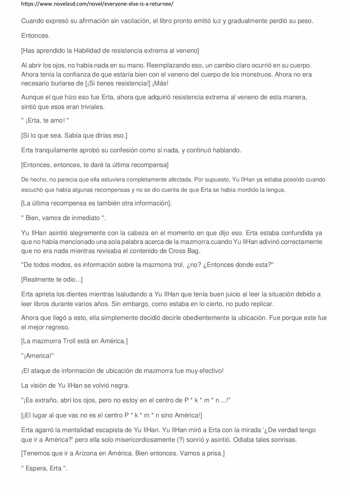 Everyone Else Is A Returnee (Novela) - Capítulo 33 - Página 4 - LectorTMOo
