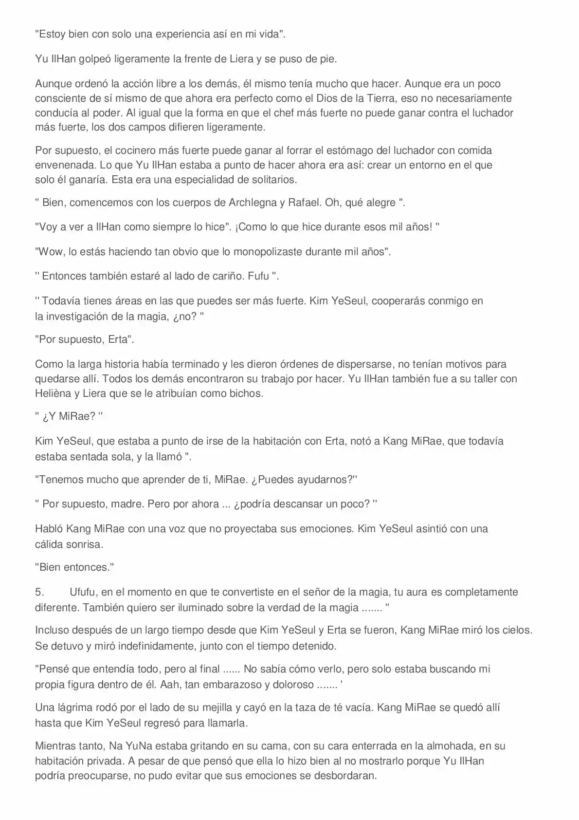 Everyone Else Is A Returnee (Novela) - Capítulo 337 - Página 6 - LectorTMOo