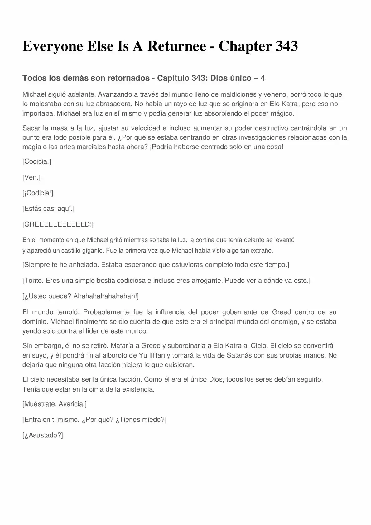 Everyone Else Is A Returnee (Novela) - Capítulo 343 - Página 1 - LectorTMOo