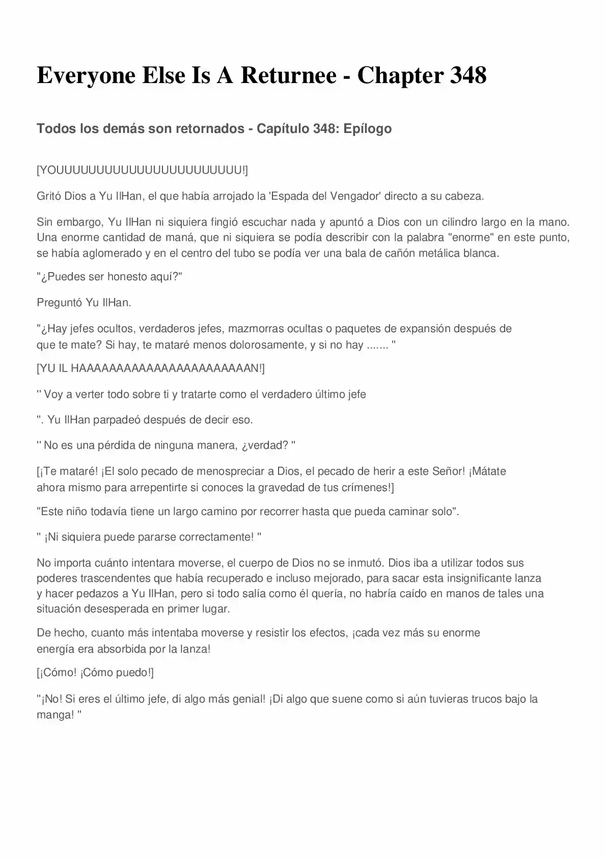 Everyone Else Is A Returnee (Novela) - Capítulo 348 - Página 1 - LectorTMOo