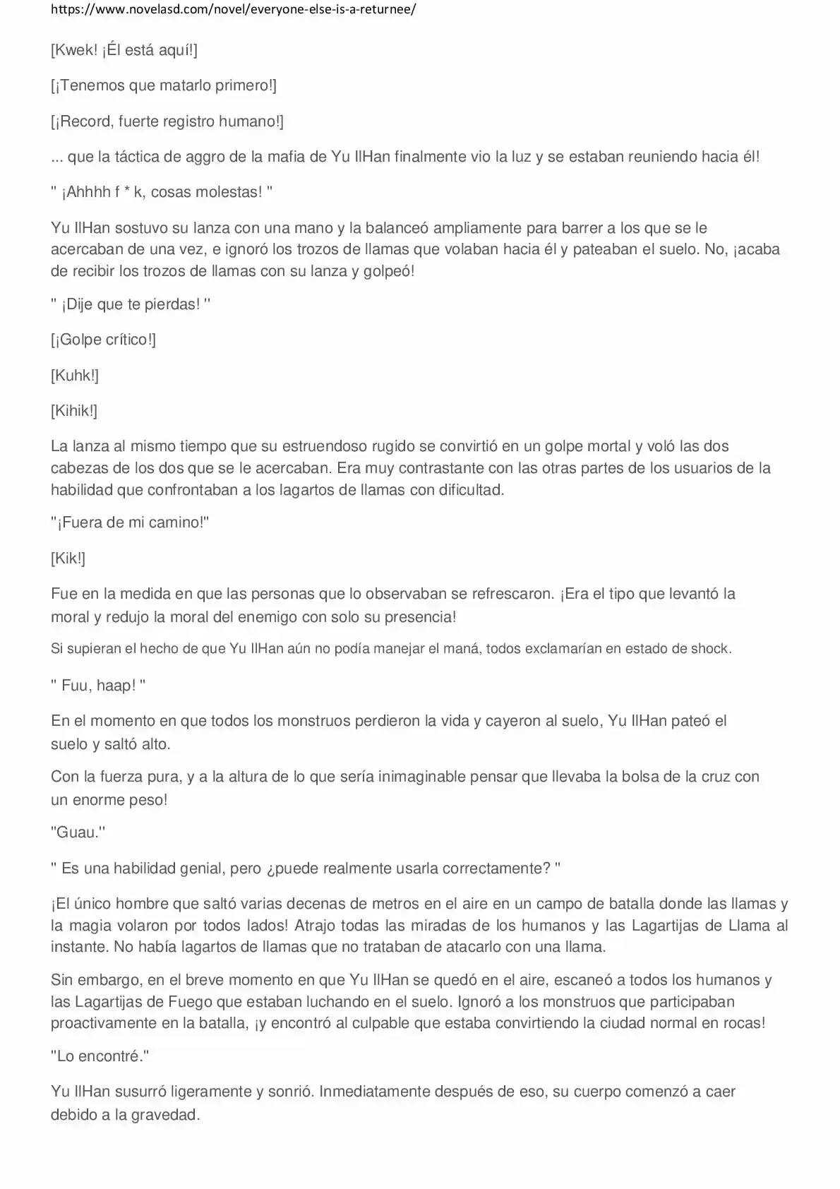 Everyone Else Is A Returnee (Novela) - Capítulo 35 - Página 2 - LectorTMOo