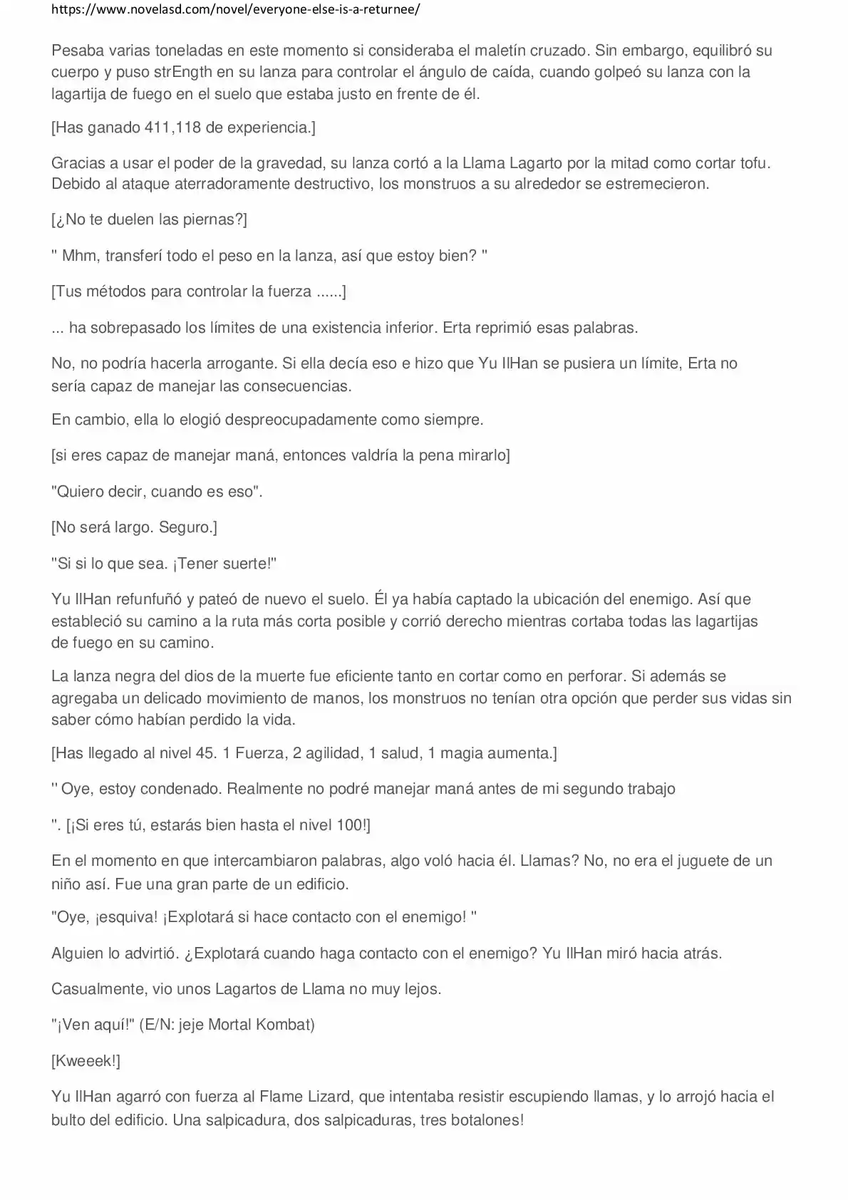 Everyone Else Is A Returnee (Novela) - Capítulo 35 - Página 3 - LectorTMOo
