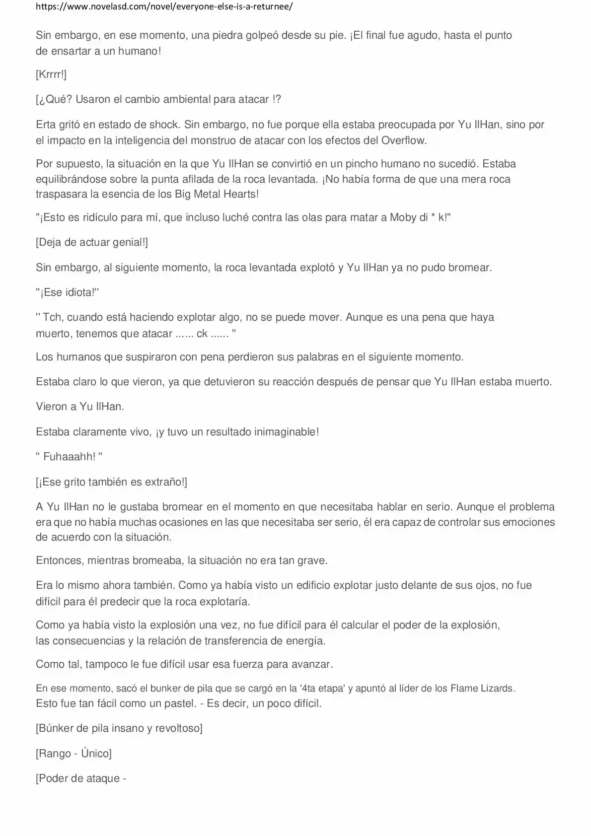 Everyone Else Is A Returnee (Novela) - Capítulo 35 - Página 5 - LectorTMOo