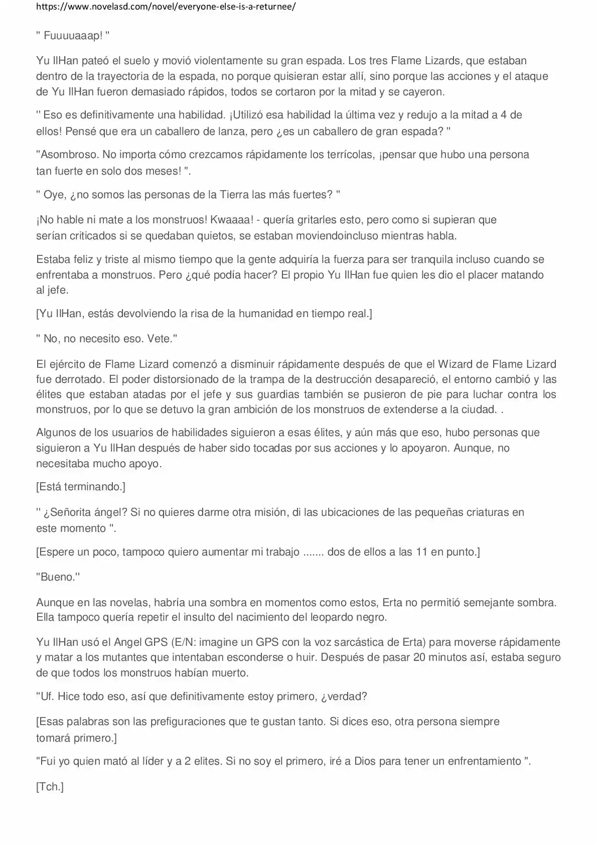 Everyone Else Is A Returnee (Novela) - Capítulo 36 - Página 6 - LectorTMOo