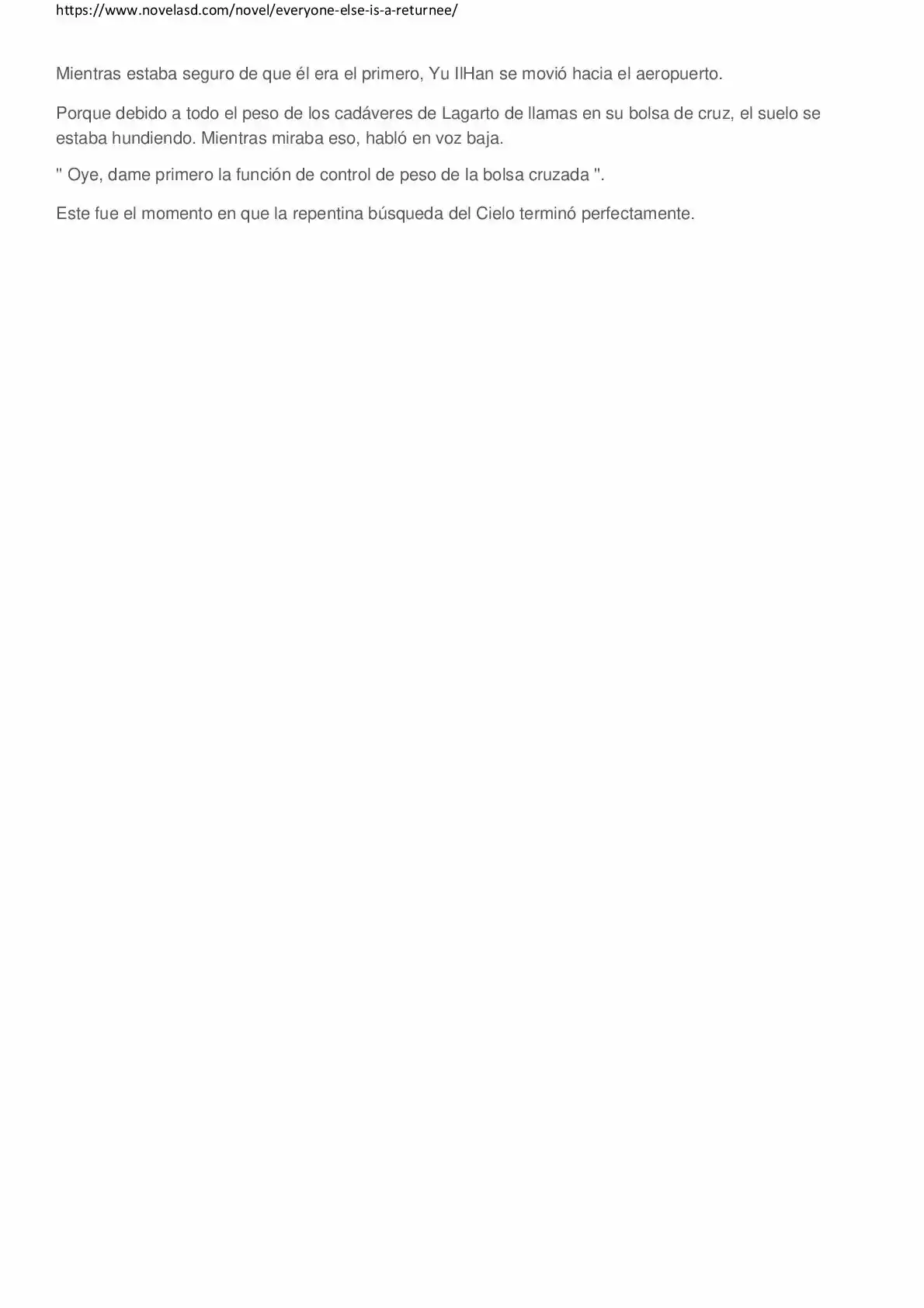 Everyone Else Is A Returnee (Novela) - Capítulo 36 - Página 7 - LectorTMOo